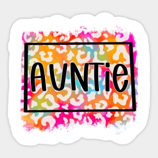 Auntie Sticker
